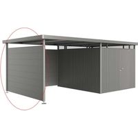 Parete laterale per tetto laterale casetta HighLine H5 grigio quarzo metallizzato