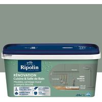 Farben Renovierung Küche und Bad - Nobile Grün - Satin - Ripolin - 2L