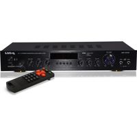 Hifi Verstärker FM Radio Tuner USB SD MP3 AUX Bluetooth Fernbedienung Mikrofoneingänge