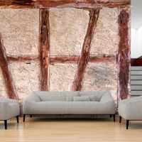 Papier peint ancienne grange - 300 x 210 cm