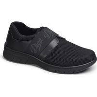 Zapatilla tipo blucher con cierre de elástico superior SIENA TEX 41 Negro