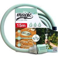 Idroeasy Tubo da Giardino Estensibile Magic Soft - Grigio - 15m