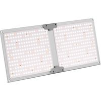 Lampada per coltivazione crescita piante spettro completo 60 x 24 cm 468 LED 220 W Argento