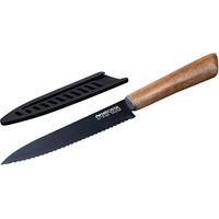 Couteau de cuisine nirosta flow lame dentelée 24 cm