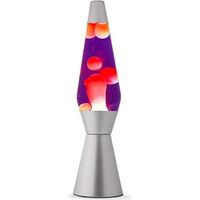 i-total Retro Lava Lampe Violett 40 x 11 cm