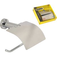 Porte-rouleaux Maurer II avec couvercle en inox 16x22 cm.