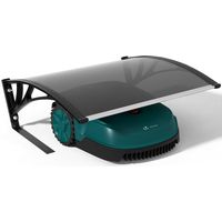 Vounot – Garage pour tondeuse robot 104x80x45 cm – Protection UV, pluie, vent – Plaque en polycarbonate – Installation rapide sans outils