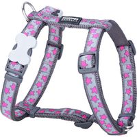 Arnés para Perro Red Dingo STYLE HOT PINK ON COOL GREY 45-66 cm 36-59 cm