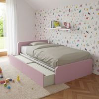 Letto 1 piazza e mezza con cassettoni, personalizzabile e facile montaggio - Cipriaf3c4ff