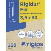 Schnellbauschrauben 3,5 x 30mm Gipsplatten & Estrichelemente