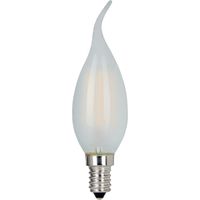 Lampe LED Effet Flamme Alcapower C37 Verre Dépoli E14 4W 500lm 3000K Lumière Chaude 230V Basse Consommation Longue Durée Vie Éclairage Décoratif