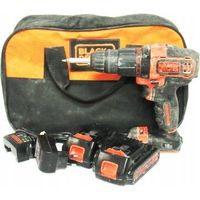 Taladro atornillador Black Decker BCD700 negro 18 40 Nm