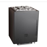 HUUM Core Wall Combi 9 Black Saunaofen 9 kW Combi Saunaofen Design Wandofen
