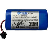 Trade-Shop 14,4V 3400mAh Ersatzakku kompatibel mit Eufy RoboVac 25C 25C Max 30 30C 30 Max 35C, Ecovacs Deebot N79 N79S DN622 Saugroboter