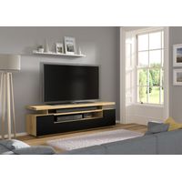 TV-Schrank EVA 180 Artisan-Eiche / Matt-Schwarz