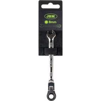 JBM15216 LLAVE COMBINADA ARTICULADA CON TRINQUETE 8MM - ACABADO BRILLANTE