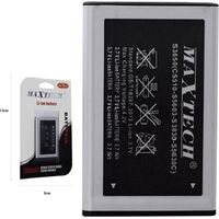 Trade Shop - MAXTech PA-T018 Li-Ion-Batterie 1000mAh Kompatibel Samsung S3650 Ersatz Smartphone -