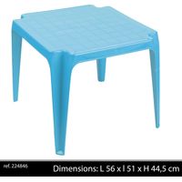 Fornord Mesa Infantil Azul Claro 44.5x51x56 cm