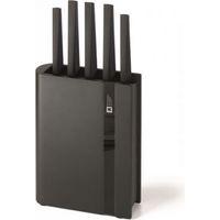 blocco di 5 coltelli neri - R31093K499K20 - Richardson Sheffield