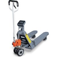 UNI6150271 - Transpallet Manuale Professionale Con Bilancia Elettronica Modello PHW 2000 WP - Portata 2 T - Stampante Inclusa