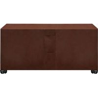 Rechteckige Gartenmöbelabdeckung, quadratische Oxford-Gartenmöbelabdeckung mit Belüftungsöffnungen, wind- und staubdicht, für Tisch- und Stuhlmöbel – Braun 210 x 140 x 80 cm