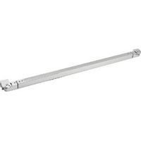 BRAS TÉLESCOPIQUE POUR WALK-IN ESSENTIAL AVEC DOUBLE TÊTE ARTICULÉE Dimensions : de 70 à 100 cm - Argent brillant.