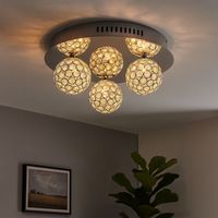 Plafonnier plafonnier plafonnier lampe 3-couleur RGB LED Cara 88096-3