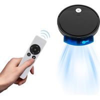 Saugroboter Mit Wischfunktion 1800Pa Staubsauger Roboter, 90 Minuten Laufzeit Saug Und Wischroboter Mit App & Fernbedienung, Elektrischer Wischmopp Für Tierhaare Hartholzboden Roboterstaubsauger