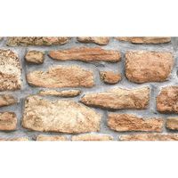 Brick Effect Slate Stone Sticky Back Plastic Fablon Vinyl Durable Self Adhesive Grey/Brown