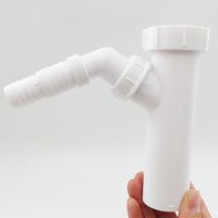 Raccord en T pour tuyau de trop-plein d'évier de cuisine, raccords pour tuyau d'évacuation d'évier simple de cuisine, raccord en T pour tuyau d'évacuation de lave-vaisselle