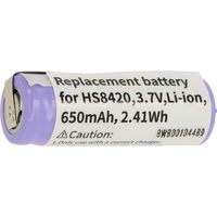 vhbw Batterie compatible avec Braun Oral-B Smart 6000, Smart 7000, iBrush 8000, iBrush 9000 rasoir tondeuse électrique (650mAh, 3,7V, Li-ion)