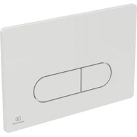 Ideal Standard Oleas P1 Pneumatic Dual Flush Plate - White