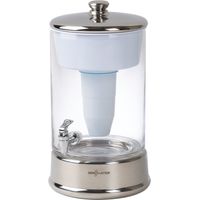 ZeroWater Distributore di acqua filtrata 9L, in vetro, filtro e misuratore della qualitá dell'acqua inclusi, Plastica priva di BpA e certificato per la Riduzione di Piombo e Altri Metalli Pesanti