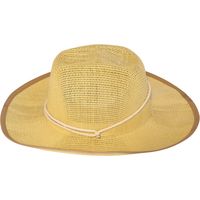 Chapeau de paille unisexe pour jardinage - Beige - L 36,5 x P 39,5 x H 12,2 cm - Livraison gratuite