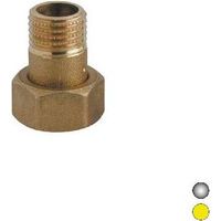 RACCORD AVEC JOINT TORIQUE ET CAPUCHON Dimensions : 3/4" X 1" Chromé
