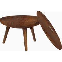 Masuria Feuerstelle Nexo 60 Corten 60 × 60 × 55 cm Feuerschale aus Cortenstahl