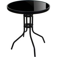 Table - leobert - island - plateau noir - 60 cm 211770207