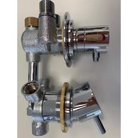 Gruppo ricambio termostatico 3 vie Vega Samo RIC1571 Cromo