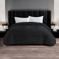 Tex Family – Couette double d'hiver 260x260 cm – Velours de luxe 230g/m² – Garnissage 280g/m² – Chaleur optimale – Lavable en machine 30°C