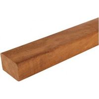 Pack Lambourde pour Terrasse 40x60 Bois Exotique Raboté Classe 4 - Longueur 1,55 m - Lot de 240 pièces