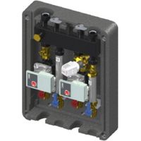 Kit 2 zones pour pompe à chaleur, gestion basse et haute température - MIDEA - 14000024