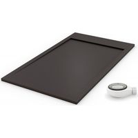 Receveur de douche extra plat PREMIUM AMBIENTE Gris ardoise Ral 7016 80X160