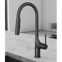 Moderner Küchenmischer Wasserhahn - Gun Metall