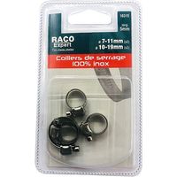 Colliers Inox Raco Expert Fixation Durable Acier Inoxydable - Générique