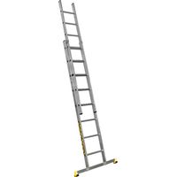 Schiebeleiter mit 2 Handflächen 4.15 m - 510508
