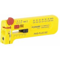 Jokari 40025 PWS Plus 002 Spelafili Adatto per Fili in PVC, Fili in PTFE 0.25 fino a 0.80 mm