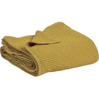 Copripiumino Maïa in cotone 100% - Texture nido d'ape - Misura 240 x 260 cm - Colore Badiane