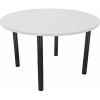 Table ronde de réunion 4 pieds Moka