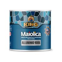SMALTO MAIOLICA ALLUMINIO 9006 ESTERNI 100 G Q.TA 6