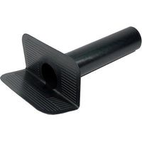 Bocchettone di Scarico in PVC angolare con uscita tonda -Diametro - 120 cm